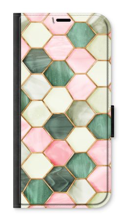 Hexagons in stained glass