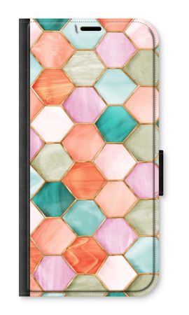 Hexagons in stained glass