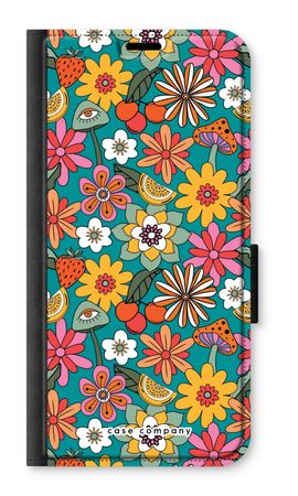 Retro Flowers N°2 - Blue