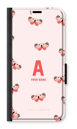 Rosy Butterflies Monogram