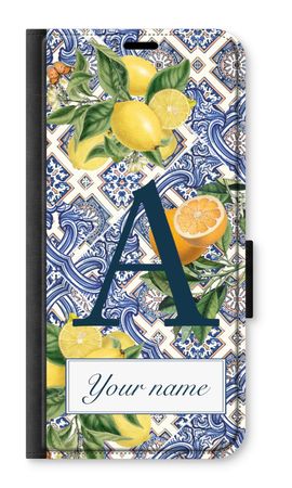Monogram Blue tiles