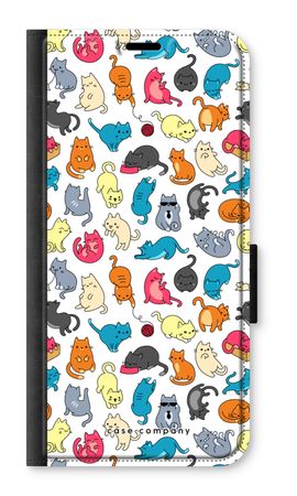 Colourful cats