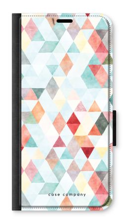 Coloured triangles pastel