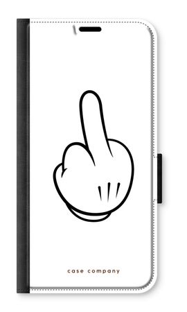Middle finger white