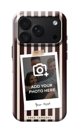 Polaroid - Retro, iPhone 18 Pro strapabíró tok