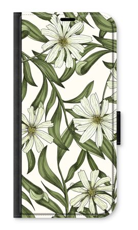 White flower pattern