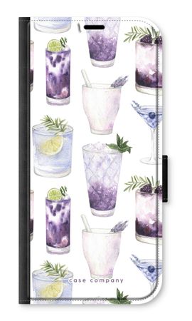 Violet cocktails