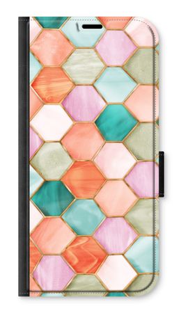Hexagons in stained glass