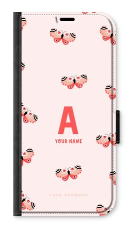 Rosy Butterflies Monogram