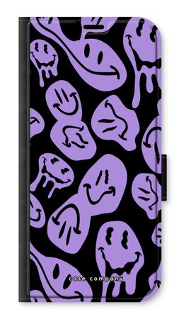 Melting Smiley - Purple