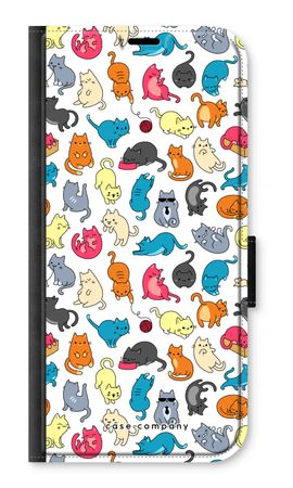 Colourful cats