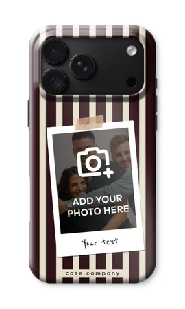 Polaroid - Retro, iPhone 18 Pro Max strapabíró tok