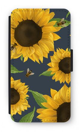 Sunflower and bees