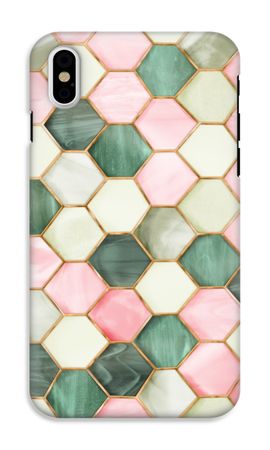 Hexagons in stained glass