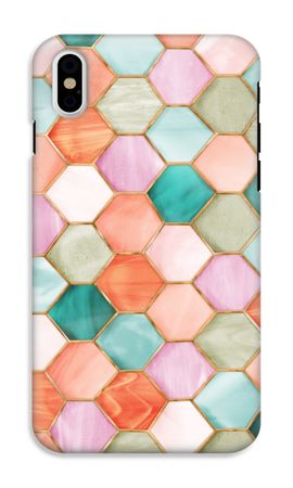 Hexagons in stained glass