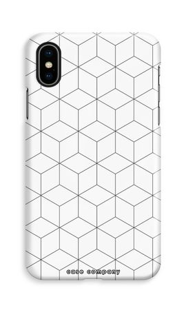 Cubes black and white