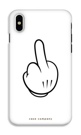 Middle finger white