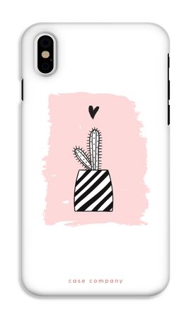 Black and white cactus