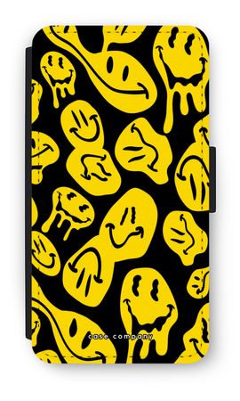 Melting smiley - Yellow