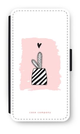 Black and white cactus