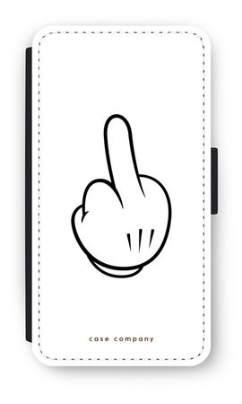 Middle finger white