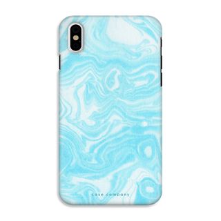 Blaues Aquarell