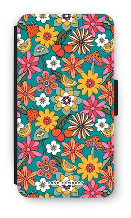 Retro Flowers N°2 - Blue