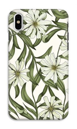 White flower pattern