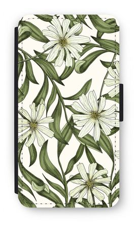 White flower pattern