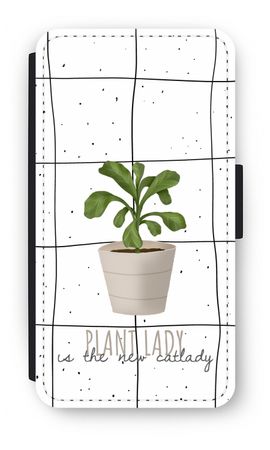 Houseplant on windowpane