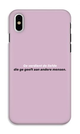Ge verdient de liefde