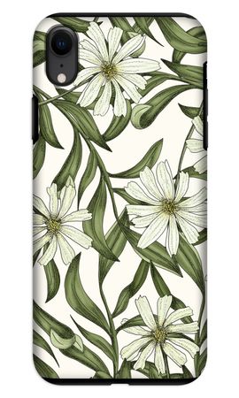 White flower pattern