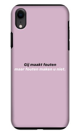 Fouten maken u niet