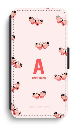 Rosy Butterflies Monogram