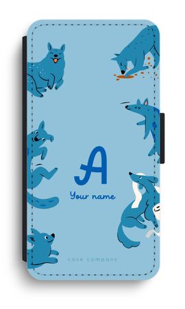 Playful Dogs Monogram