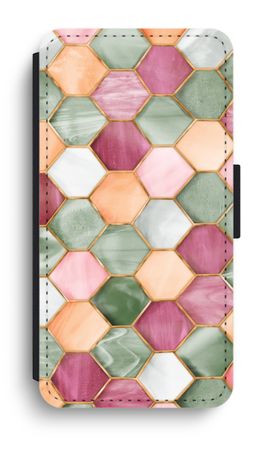 Hexagones en vitrail