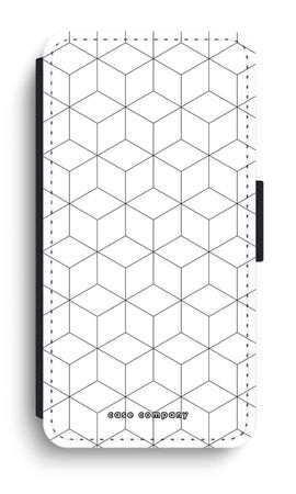 Cubes black and white