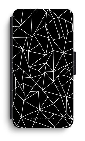 Geometric lines white
