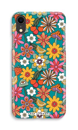 Retro Flowers N°2 - Blue