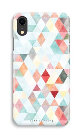 Coloured triangles pastel