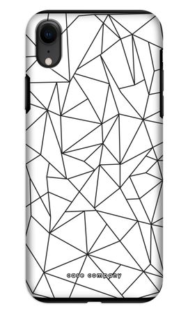 Geometric lines black