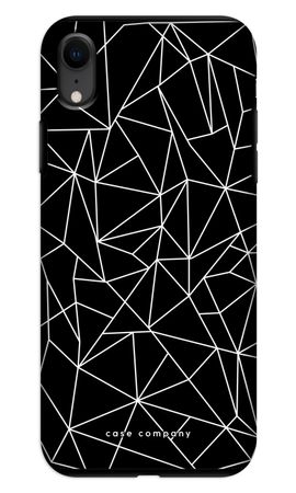 Geometric lines white