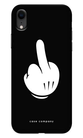 Middle finger black