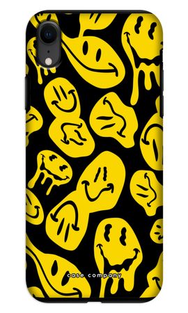 Melting smiley - Yellow