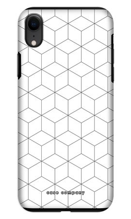 Cubes black and white