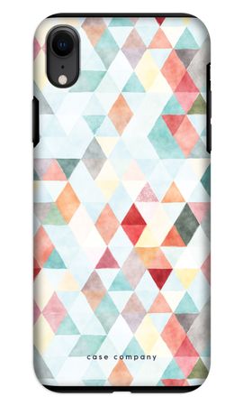 Coloured triangles pastel