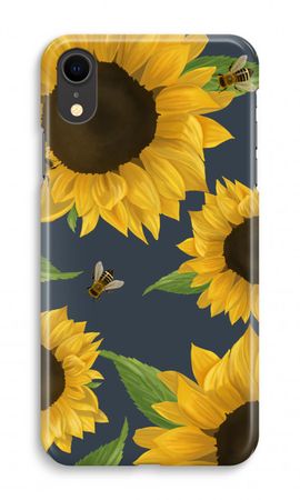 Sunflower and bees