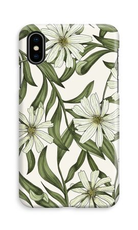 White flower pattern