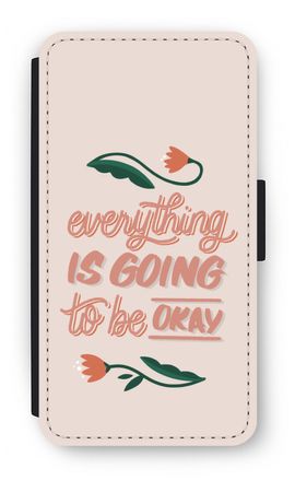 Optimistic flower girl