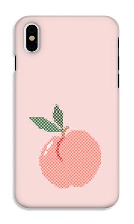 Stitched Peach